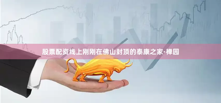 股票配资线上刚刚在佛山封顶的泰康之家·禅园
